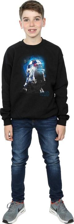 Actual product image Star Wars Boys R2-D2 Brushed Cotton Sweatshirt (116)