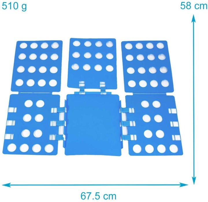 Image du produit Intirilife Planche de pliage du linge Aide au pliage des vêtements