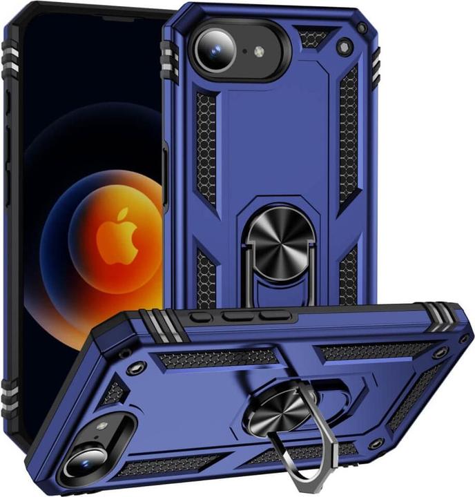 Actual product image Cover-Discount iPhone 16e - Robustes Back Cover mit Kickstand (Apple iPhone 16e)