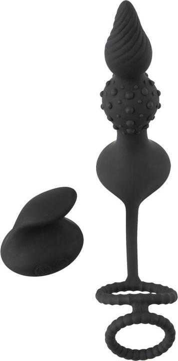 Produktbild Rebel Cock ring with RC butt plug (3.50 cm)