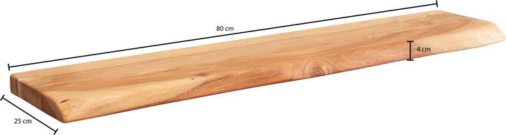 80 x 25 x 4 cm