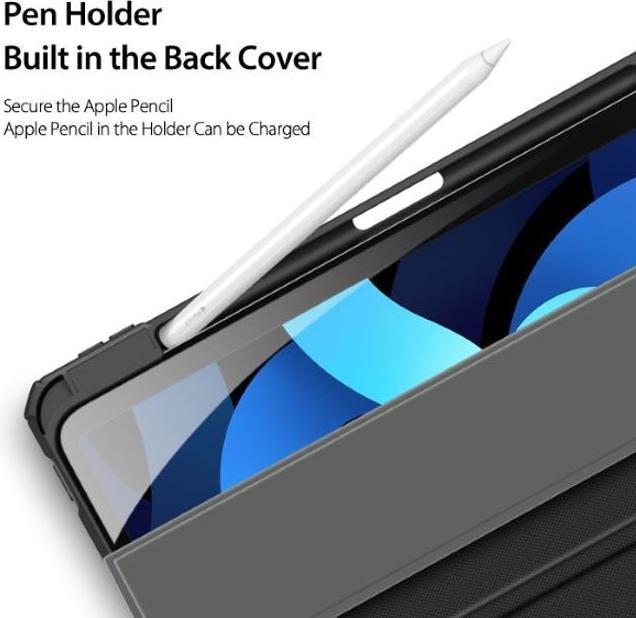 Actual product image Dux Ducis Toby Series Leather Book Cover Case (IPad Air (2022), IPad Air 10.9 (2020))