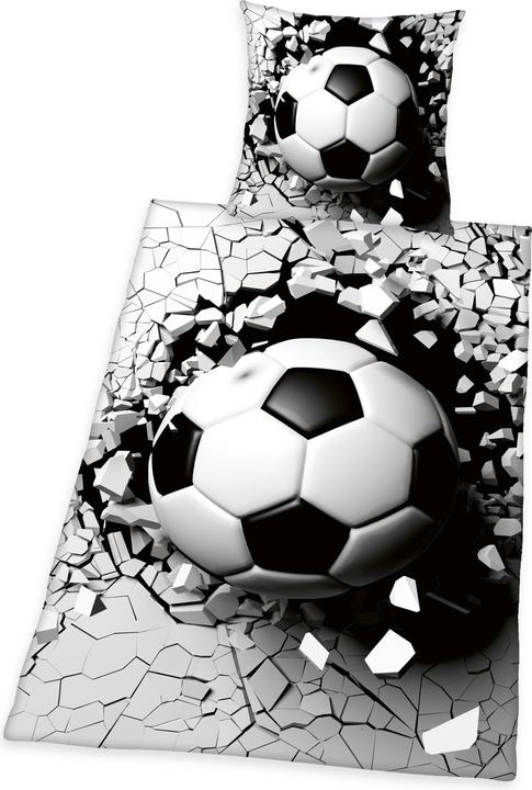 Herding 3D voetbal beddengoed