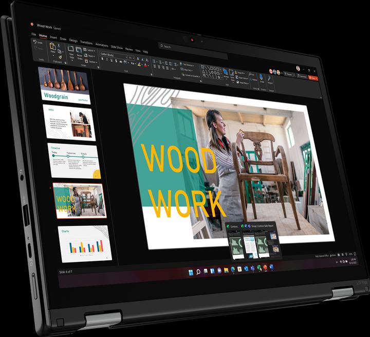 Actual product image Lenovo ThinkPad L13 Yoga Gen 4 (13.30", Intel Core i7-1355U, 32 GB, 1000 GB, DE)