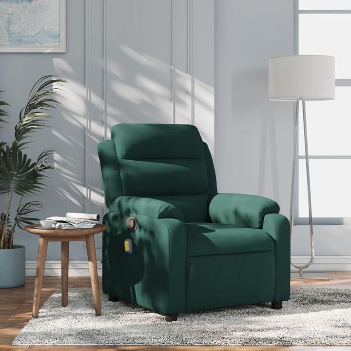 Actual product image VidaXL Velvet massage chair