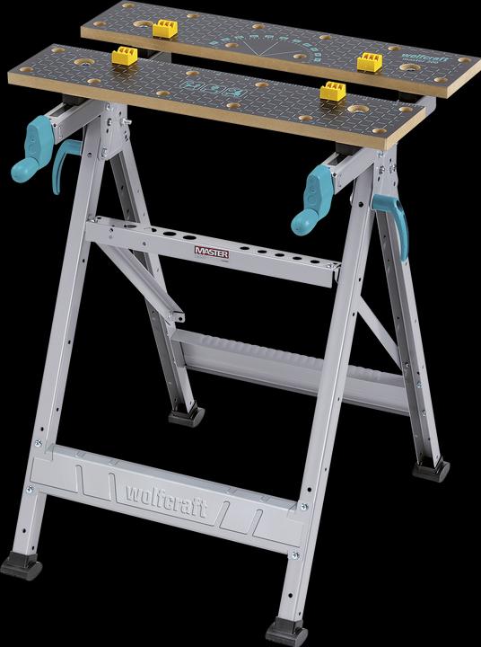 Immagine prodotto wolfcraft Piano di serraggio e di lavoro Master 200 (45 cm, 64.50 cm)