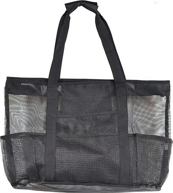 Immagine prodotto Cover-Discount Borsa da spiaggia in rete senza sabbia Borsa da bagno Rete per riporre gli oggetti