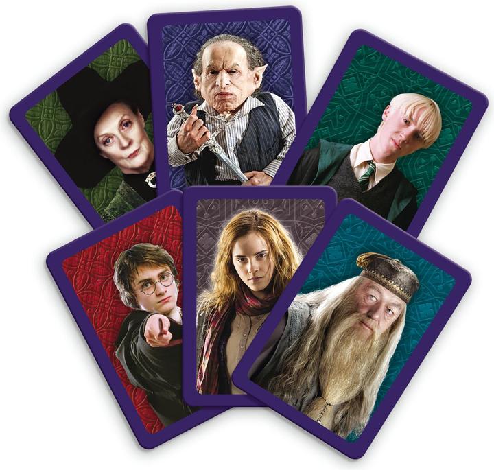 Actual product image Hasbro Top Trumps Match Harry Potter White Style (German, French, English, Italian)