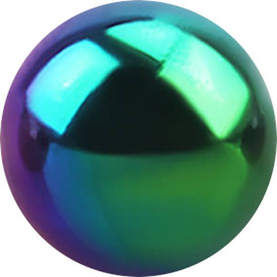 Image du produit Star Piercing Boule micro colorée (sans laiton, Acier chirurgical 316L)