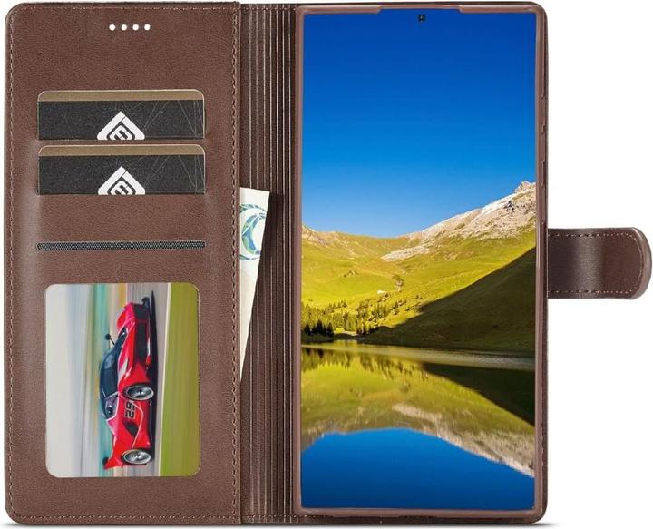 Produktbild LC.Imeeke Galaxy S25 Ultra - Leder Etui Hülle (Samsung Galaxy S25 Ultra)
