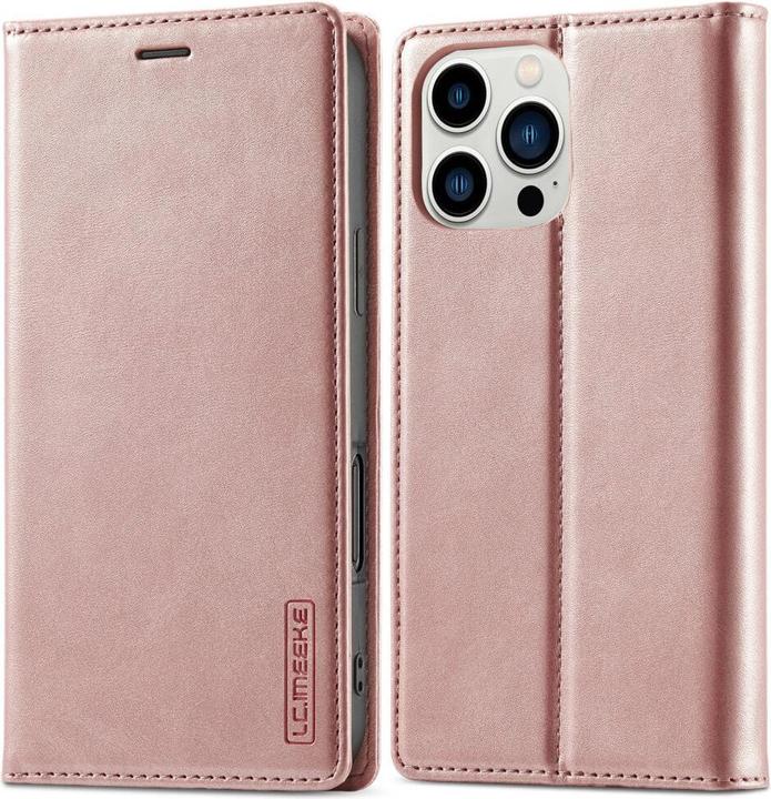 Immagine prodotto LC.Imeeke iPhone 16 Pro Max - Custodia Flip Vintage (Apple iPhone 16 Pro Max)
