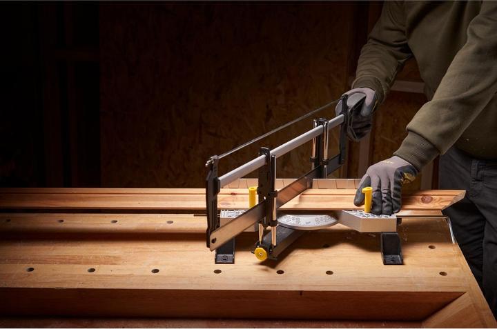 Actual product image Stanley Handsaw with mitre box