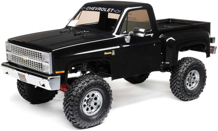 Axial SCX10 III Base Camp 1982 Chevy K10 4X4 RTR, 1/10 Black (RTR Ready-to-Run)