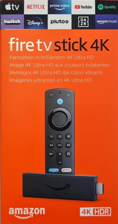 Immagine prodotto Amazon Fire TV Stick 4K (quinta generazione) (8 GB, Sistema operativo antincendio)