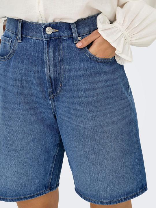 Actual product image Only ONLHOPE Hohe Taille Weiter Beinschnitt Jeans-Shorts Jeans-Shorts (L)