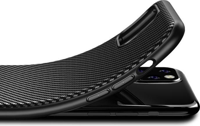 Actual product image Crong Prestige Carbon Cover Case for iPhone 11 Pro (black) (Apple iPhone 11 Pro)