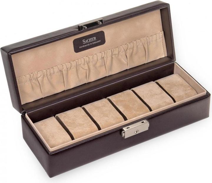 Produktbild Sacher 2017.293143 - Uhrenetui für 6 Uhren new classic mocca