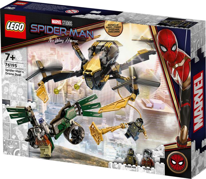 Actual product image LEGO Spider-Man's Drone Duel (76195, LEGO Marvel)
