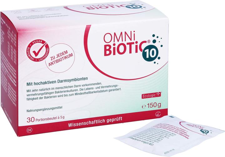 Actual product image AllergoSan Omnibiotic (30 Piece, Beutel, 150 g)