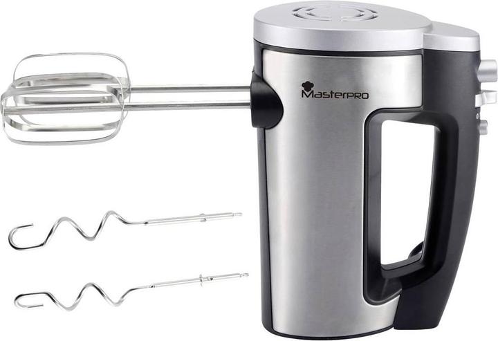 Produktbild MasterPRO Handmixer 300W Schwarz/Edelstahl (300 W)