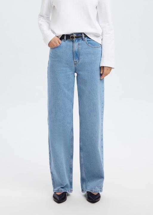 Actual product image Selected Femme Hellblaue Wide Fit Jeans (W31/L30)