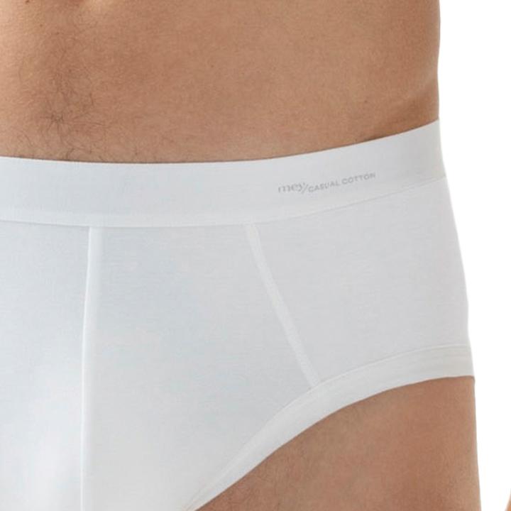Immagine prodotto Mey Confezione da 3 slip casual in cotone con fascia in vita intrecciata - mutande (XL, confezione da 3)