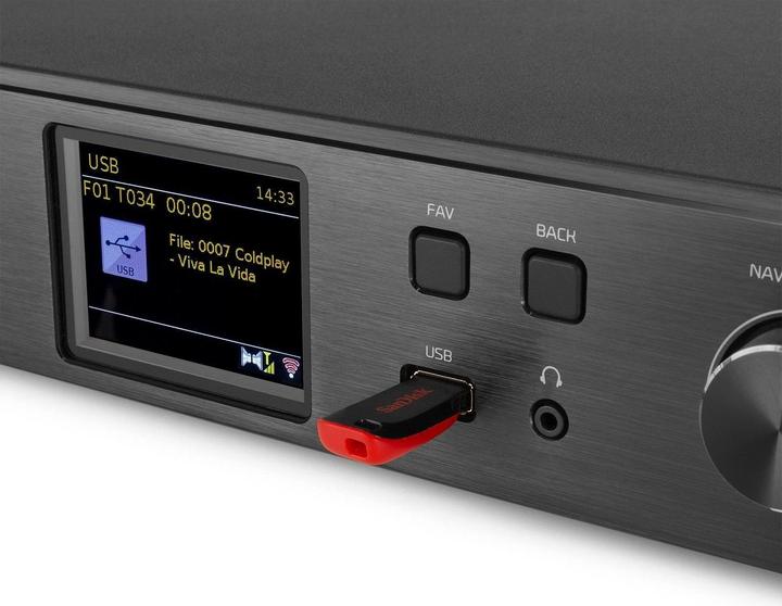 Actual product image DAB Internet radio Brescia (DAB+, FM, Web radio, Bluetooth, Wi-Fi)