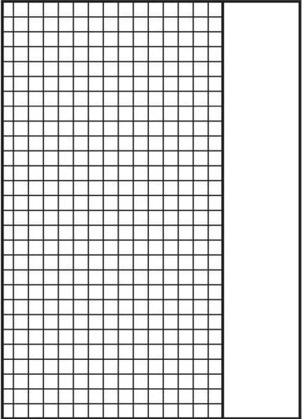 Actual product image Oxford Exercise book, A4, ruling 26 (A4, Checked, Soft cover)