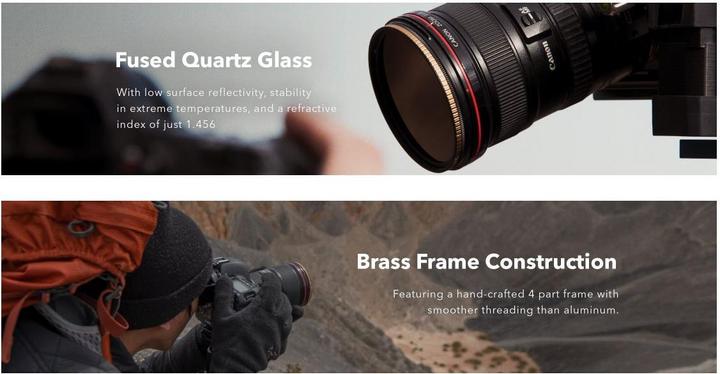 Actual product image PolarPro QuartzLine UV (82 mm, UV filter, 82 mm)