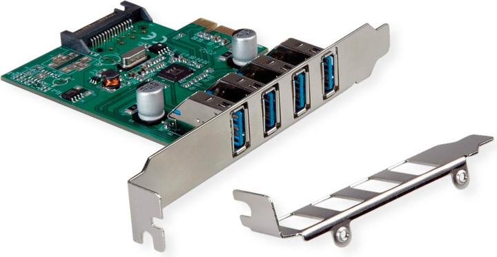 Image du produit Value Carte PCI Express, USB 3.2 Gen 1, 4 ports