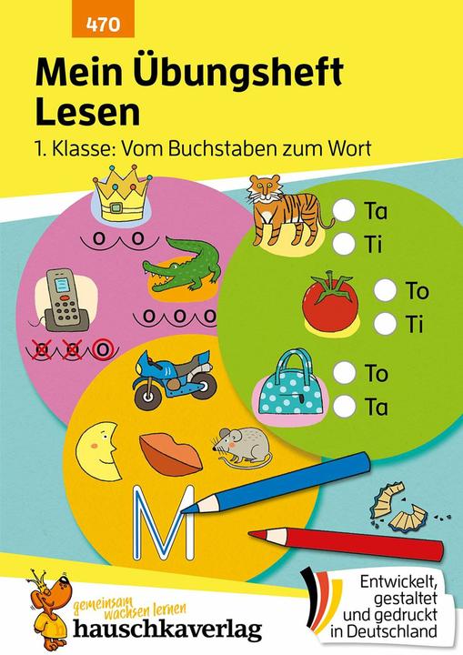 Actual product image Mein Übungsheft Lesen 1. Klasse: Vom Buchstaben zum Wort (German, Agnes Spiecker, 2024)