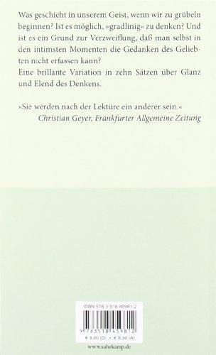 Actual product image Warum Denken traurig macht (German, George Steiner, 2008)
