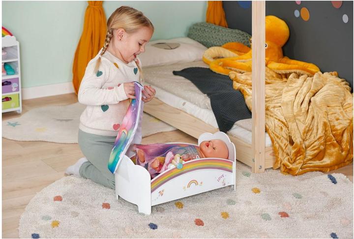 Produktbild Zapf Creation BABY born Regenbogen Bett