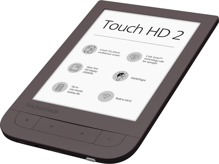 Produktbild PocketBook Touch HD 2 (6", 8 GB, Dark Chocolate)