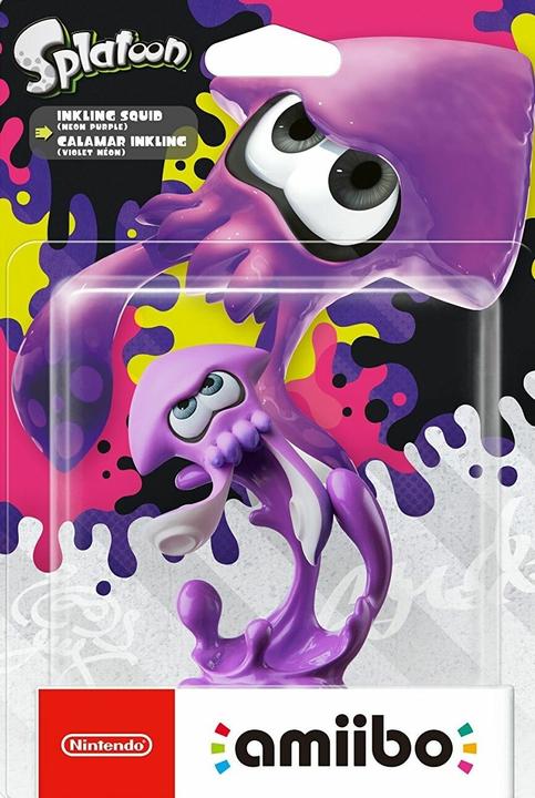 Image du produit Nintendo amiibo Splatoon Poulpe (violet fluo) (Wii U, 3DS, Switch)