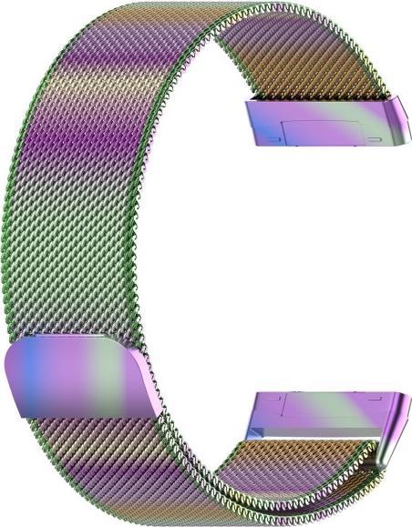 Produktbild Cover-Discount Fitbit Versa / Sense - Milanese Armband multicolor (Edelstahl, Versa 3, Sense)