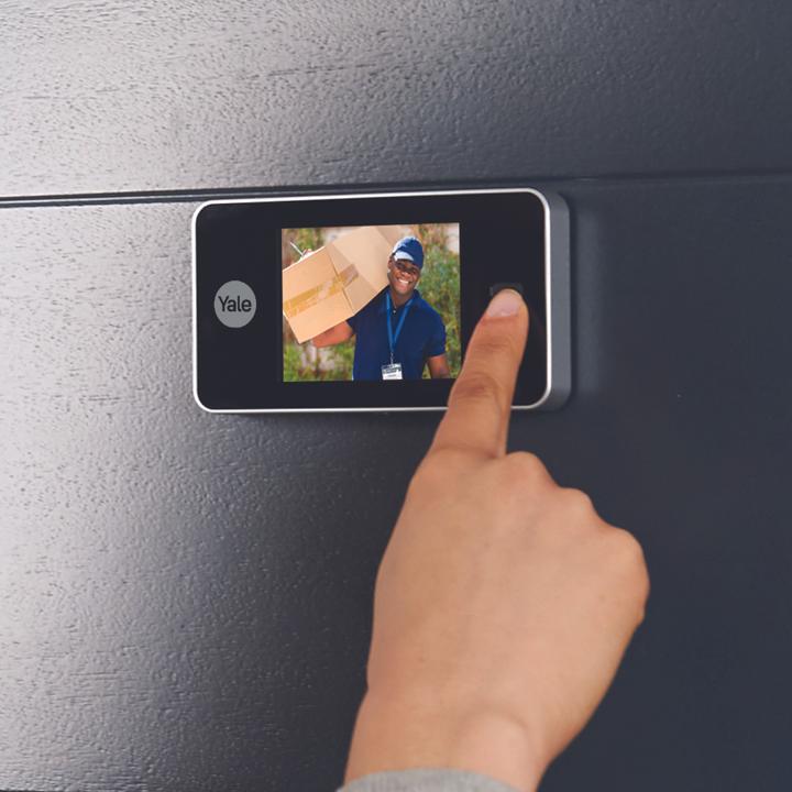 Actual product image Yale Digital door viewer DDV 500, 3.2" display, silver (Digital)