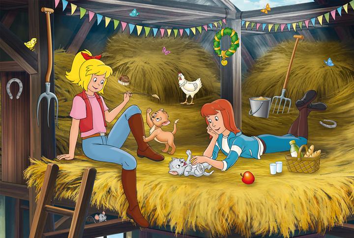 Produktbild Schmidt Spiele Bibi Tina, Auf dem Heuboden (150 Teile)