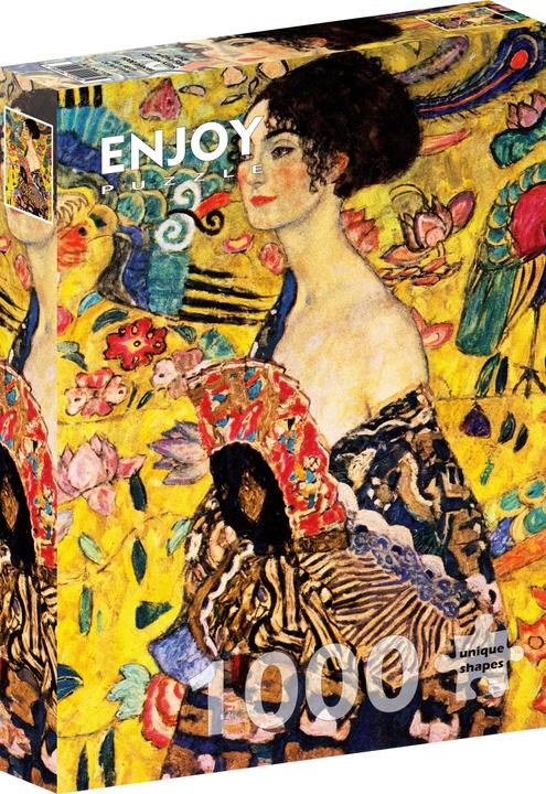 Actual product image Enjoy Puzzle ENJOY-1128 - Gustav Klimt: Lady with a Fan, Puzzle, 1000 Pieces (1000 pieces)