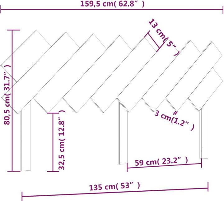 Immagine prodotto VidaXL Ute (159,5 x 3 x 80,5 cm)