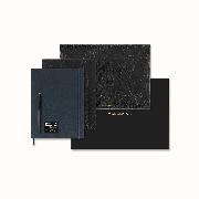 Produktbild Moleskine Vegea Notizbücher (2x), XL, liniert, weicher Einband, schwarz und Capri Petrole (Liniert, Weicher Einband)