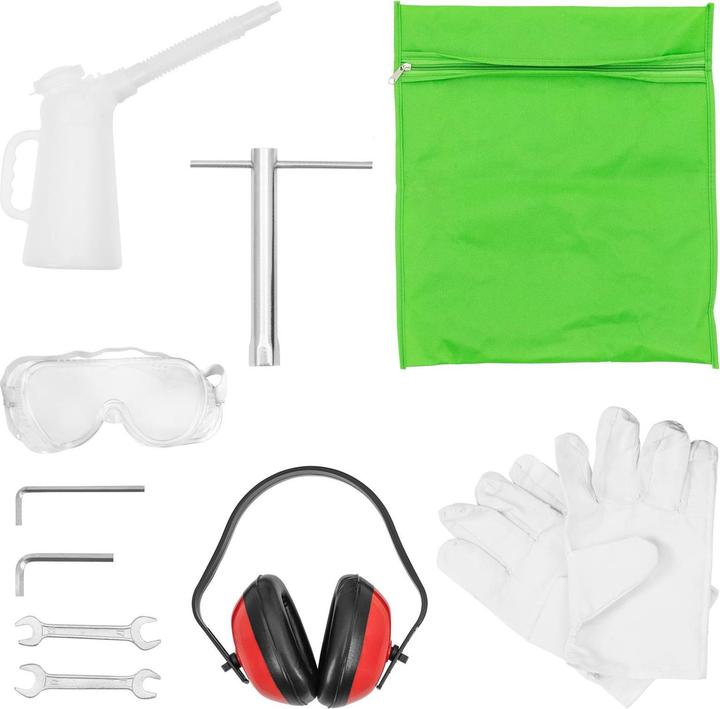 Produktbild Hillvert Holzhäcksler 7 PS Ø Äste 7 cm Gartenhäcksler Benzin-Häcksler Gartenschredder