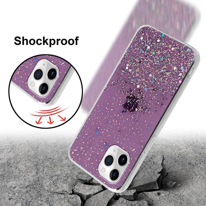 Actual product image Cadorabo TPU cover sparkling glitter (Apple iPhone 11)