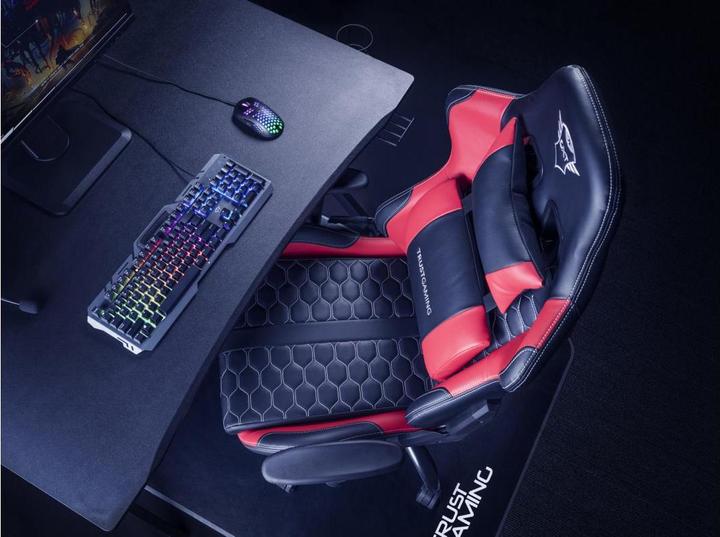 Actual product image Trust Gaming Chair GXT708R RESTO, Black Red