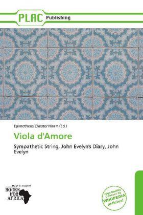 Produktbild Viola d'Amore (2011)