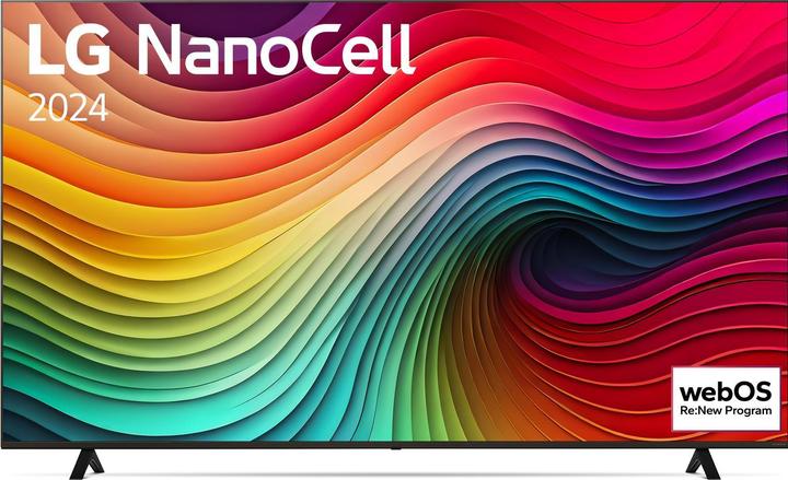 Produktbild LG TV 75NANO82T6B 75, 3840 x 2160 (Ultra HD 4K), LED-LCD (75", NANO82, Nano-Cell, 2024)