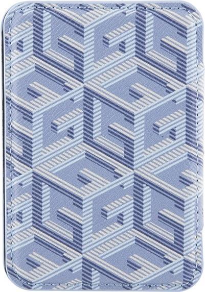 Image du produit Guess Portefeuille Card Slot GUWMSHGCFSEB MagSafe GCube stripe niebieski/blue