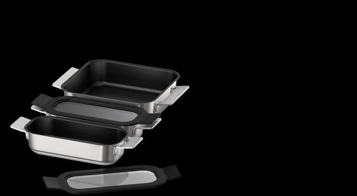 Actual product image Bosch Hausgeräte Cookware set, HEZ9FF030 (Pan set + pot set, Stainless steel)