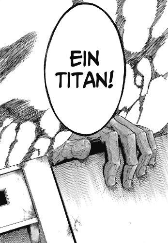 Actual product image Attack on Titan, Band 1 (German, Hajime Isayama, 2014)