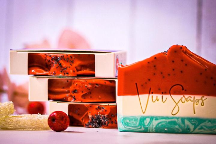 Immagine prodotto Vivi Soaps Sapone peeling all'anguria (peeling della mano)
